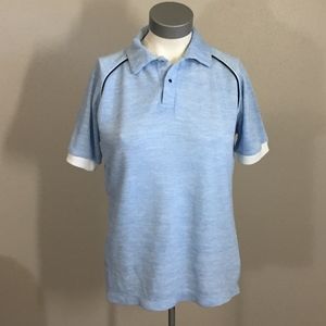 Vintage 1970s Men's Polo Knit Shirt - Landmark
